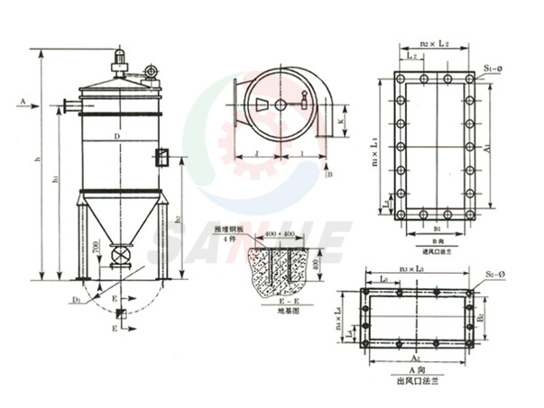 旋风布袋一体机
